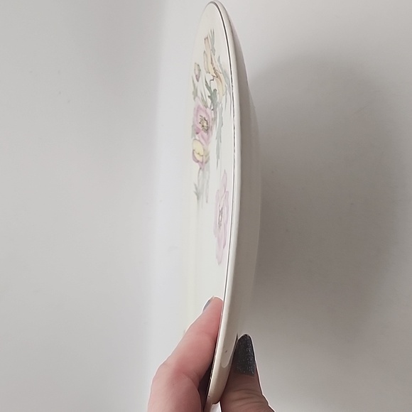 Vintage 1949 Crooksville James California Poppy China Platter 11.5" X 9.25" - Picture 7 of 9